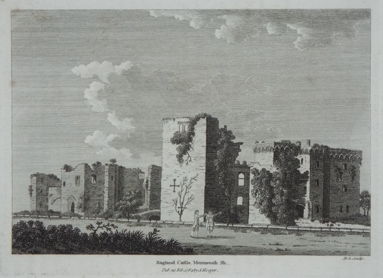 Print - Ragland Castle, Monmouth Sh. - D